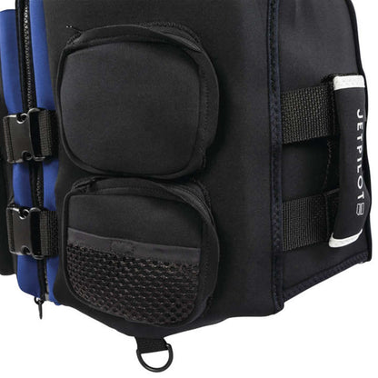 Jet Pilot L.R.E Helmsman Neoprene CGA Life Vest - Navy Blue/Grey - S/M [MPN: JP22101NVYGRYSM]_1063003