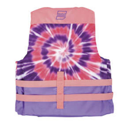 Jet Pilot Pistol Youth Nylon CGA Life Vest - Pink/Purple - Youth [MPN: JP22241PINKPURPCHILD]_1062030