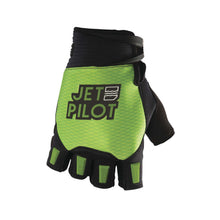 Jet Pilot Hold Fast Short Gloves - Black/Lime_1061903