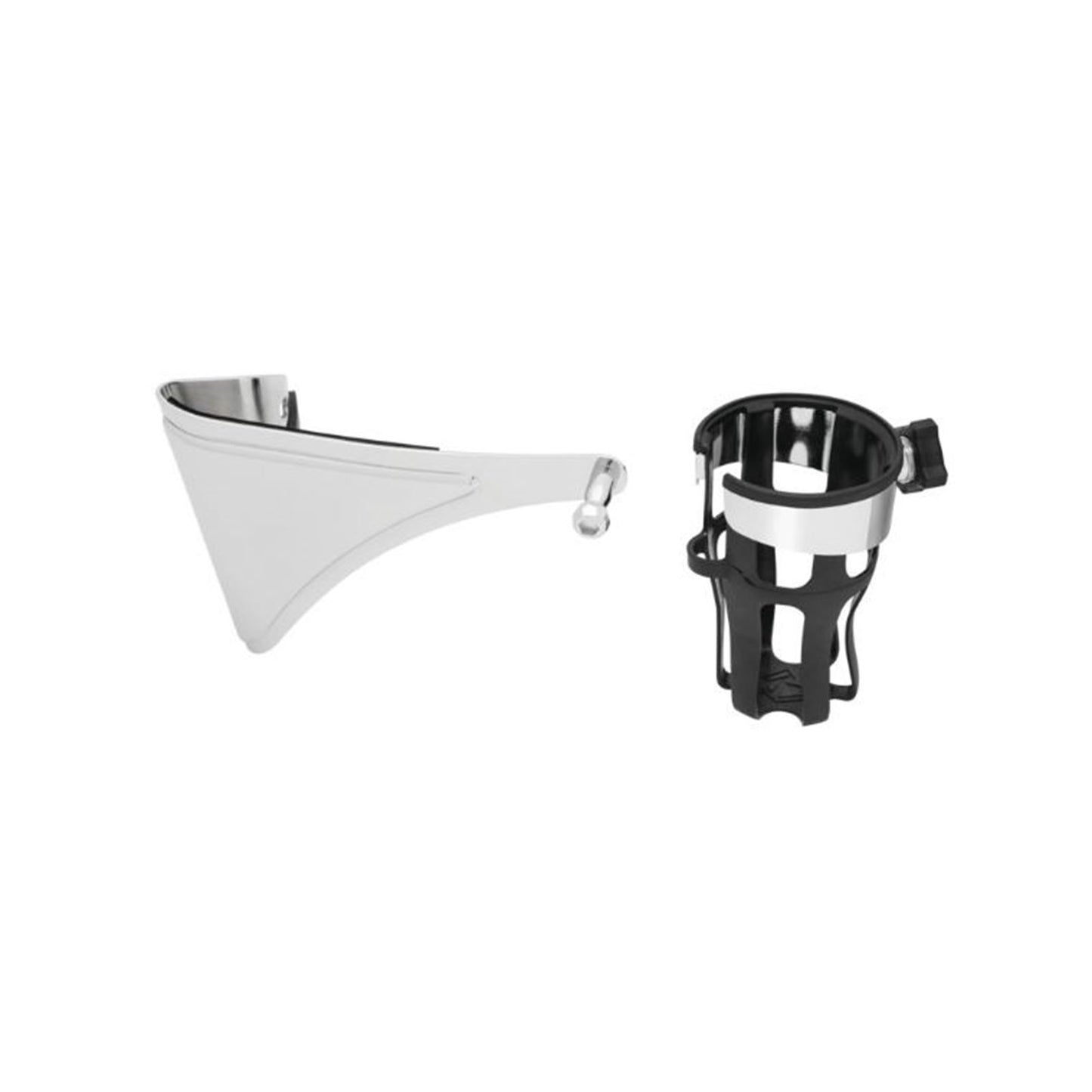 Kuryakyn Reflex Drink Holder Chrome, Passenger Mount 6486_890060