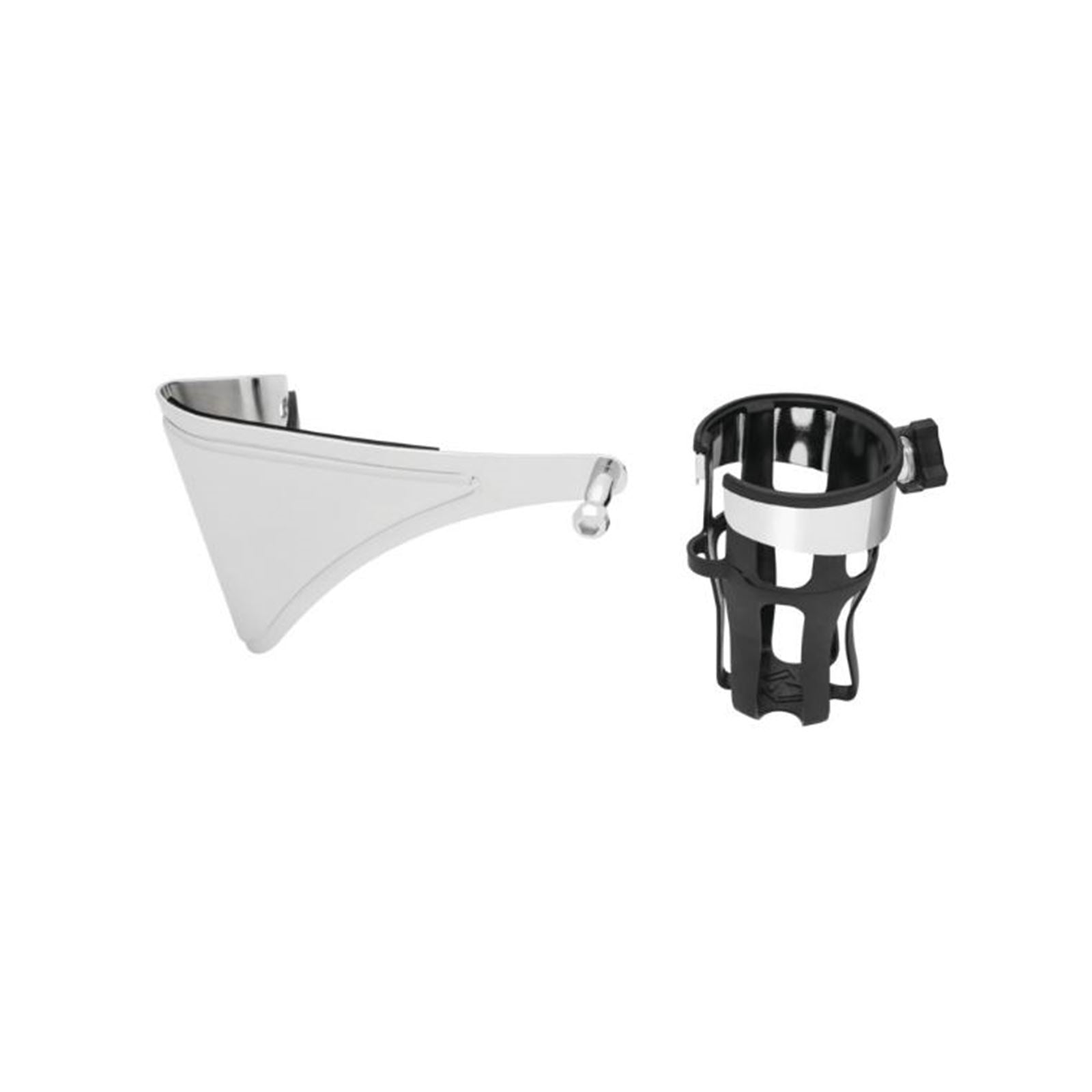 Kuryakyn Reflex Drink Holder Chrome, Passenger Mount 6486_890060
