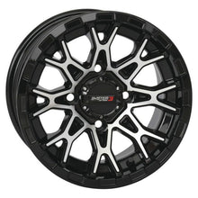 System 3 ST-6 Aluminum Wheel - 12x7, 4/110, 2+5 - Gloss Black OPEN BOX [MPN: 12S3-6011]_2745062