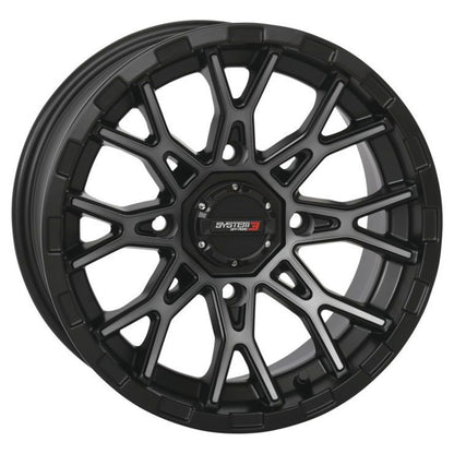 System 3 ST-6 Aluminum Wheel - 12x7, 4/110, 4+3 - Dark Tint 12S3-6110_979134