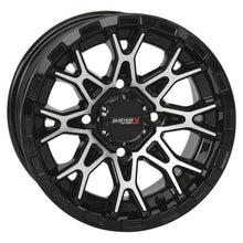 System 3 ST-6 Aluminum Wheel - 14x7, 4/137, 4+3 - Gloss Black/Machined 14S3-6036_979139