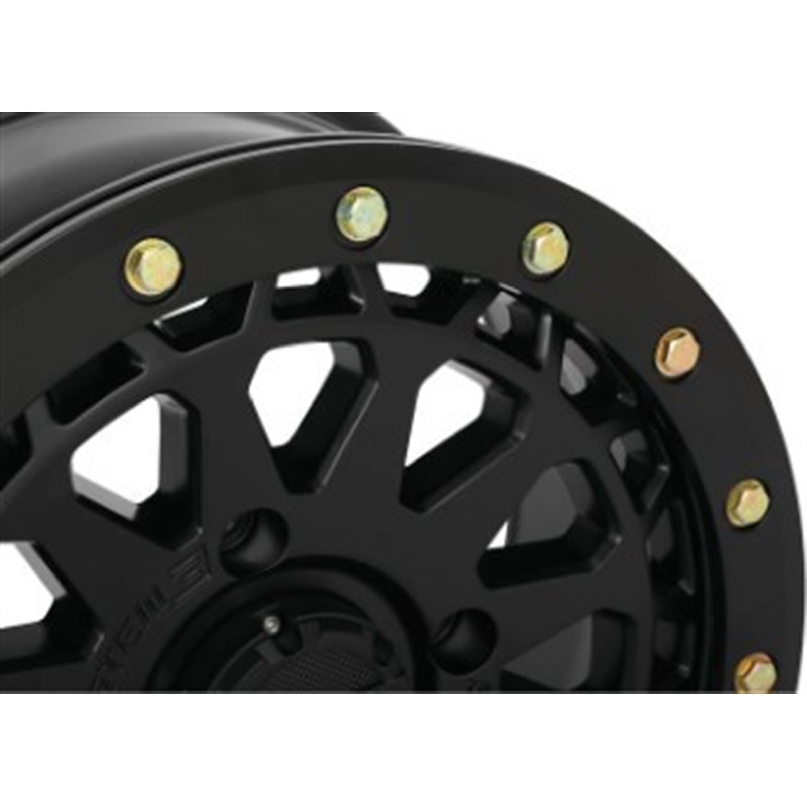 System 3 SB-6 Beadlock Wheel - 15x7, 4/137, 6+1 - Matte Black 15S3-6538_979108
