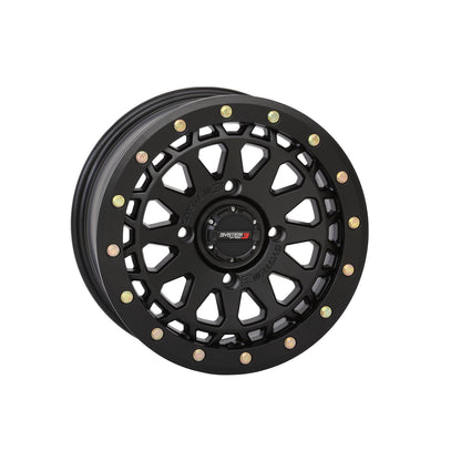 System 3 SB-6 Beadlock Wheel - 15x7, 4/137, 6+1 - Matte Black 15S3-6538_1308541
