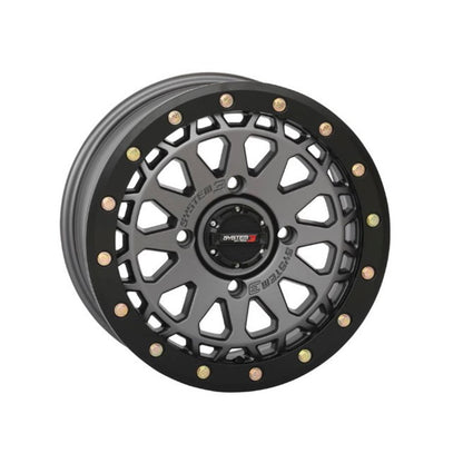 System 3 SB-6 Beadlock Wheel - 15X7 5/4.5 6+1 - Gunmetal Grey 15S3-6645_979121