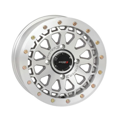 System 3 SB-6 Beadlock Wheel - 15x7, 4/137, 6+1 - Machined 15S3-6838_979124