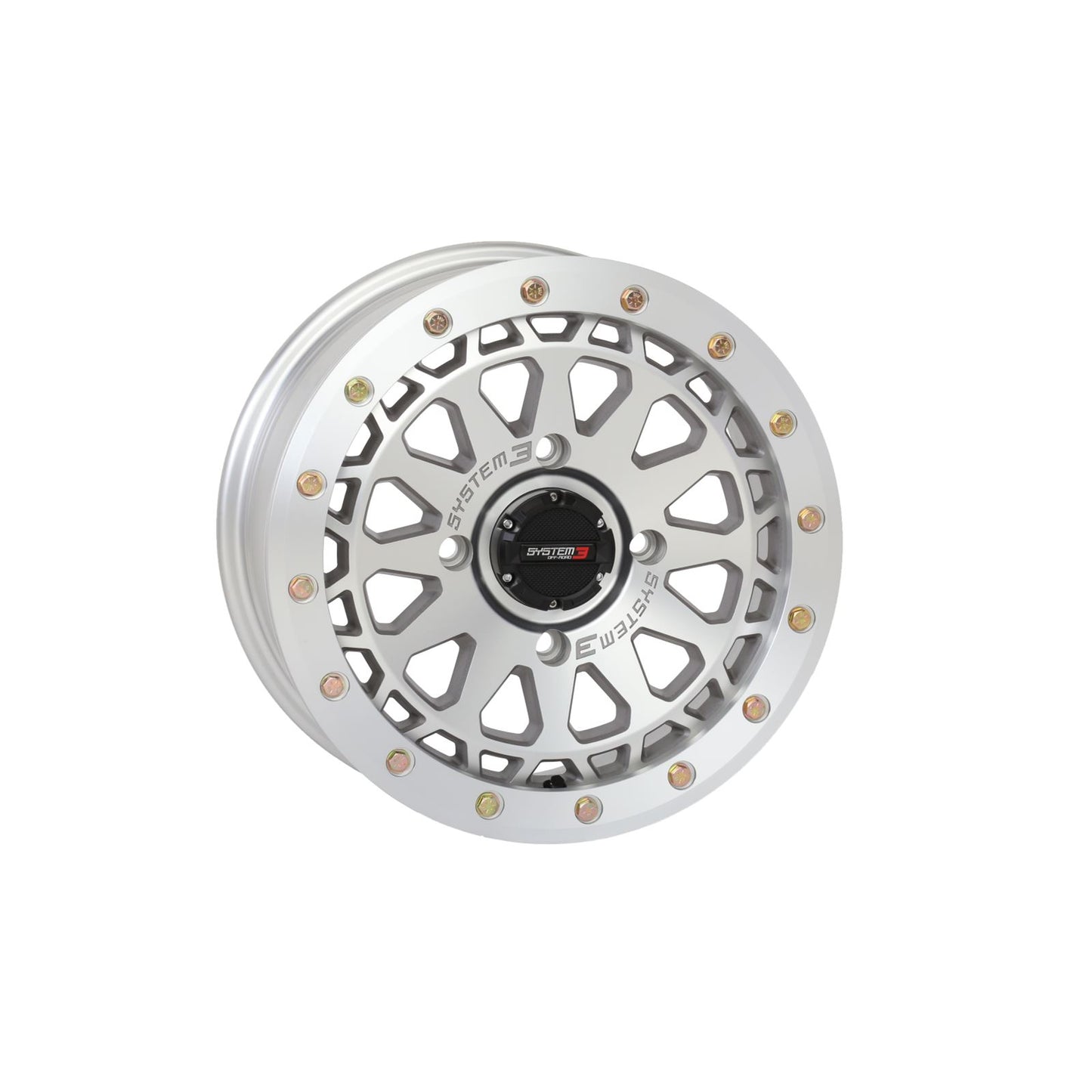 System 3 SB-6 Beadlock Wheel - 15x7, 4/137, 6+1 - Machined 15S3-6838_1308529