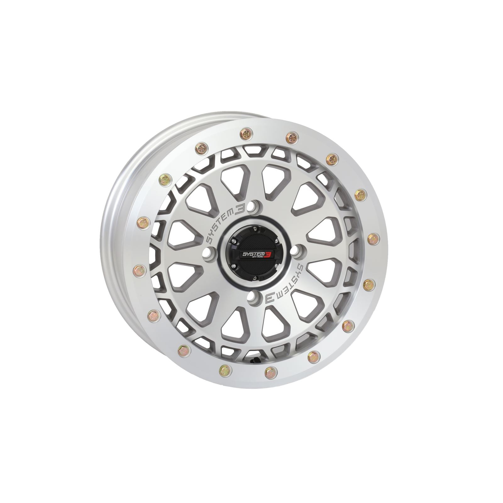 System 3 SB-6 Beadlock Wheel - 15x7, 4/156, 6+1 - Machined 15S3-6857_1308531