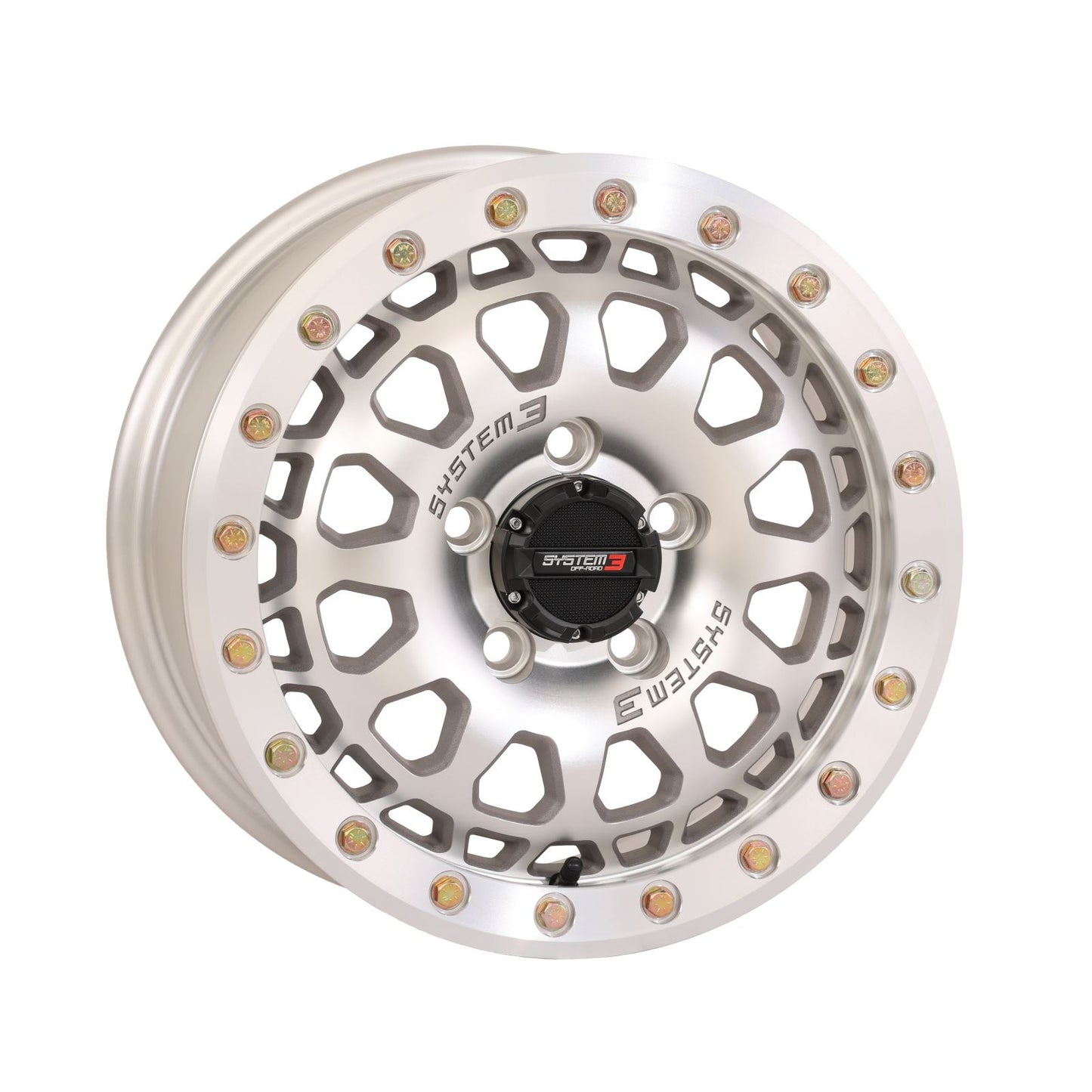 System 3 SB-6 Beadlock Wheel - 15X7 5/4.5 6+1 - Machined 15S3-6845_1308530