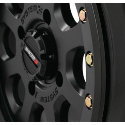System 3 SB-7 Beadlock Wheel - 15x7, 4/137, 5+2 - Matte Black [MPN: 15S3-7537]_979151