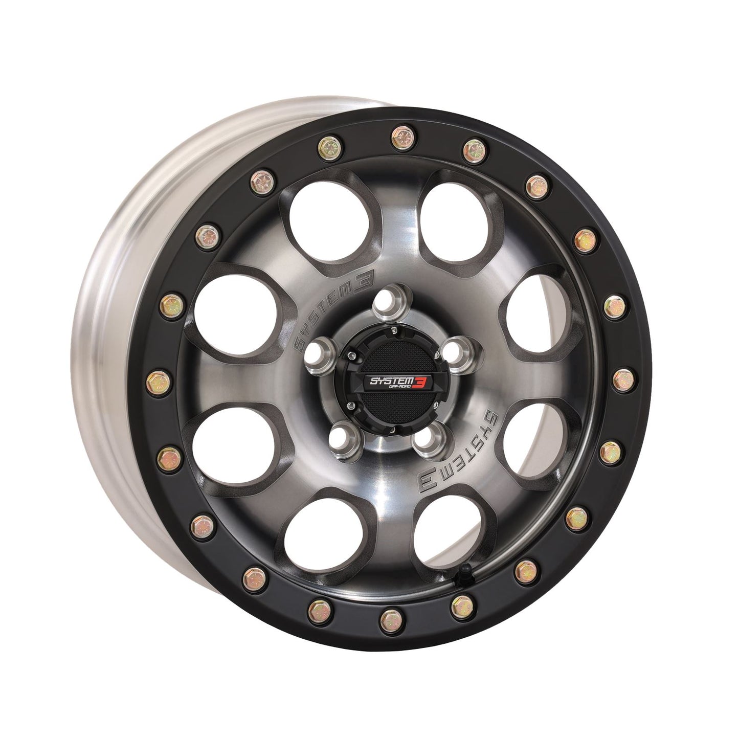 System 3 SB-7 Beadlock Wheel - 15X7 5/4.5 6+1 - Dark Tint 15S3-7645_1308595