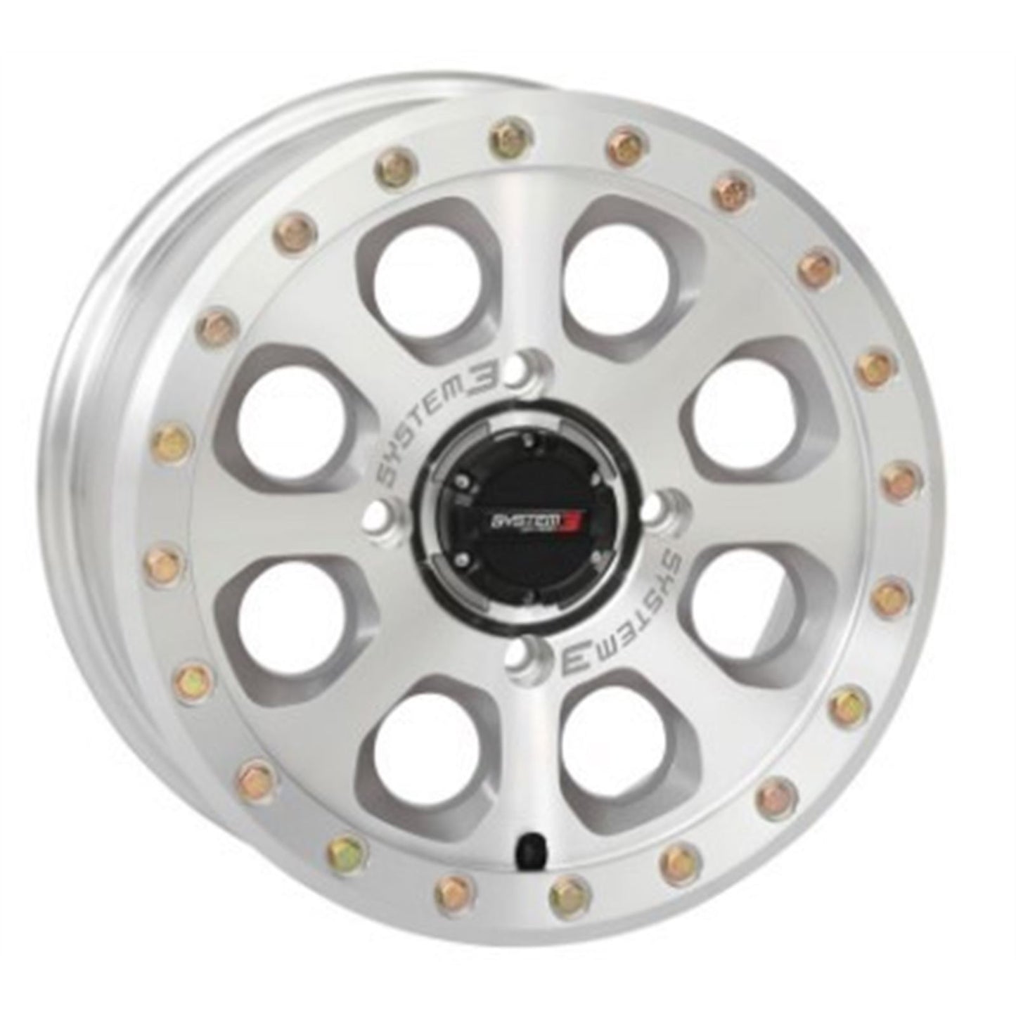 System 3 SB-7 Beadlock Wheel - 15X7 5/4.5 6+1 - Machined 15S3-7845_979184
