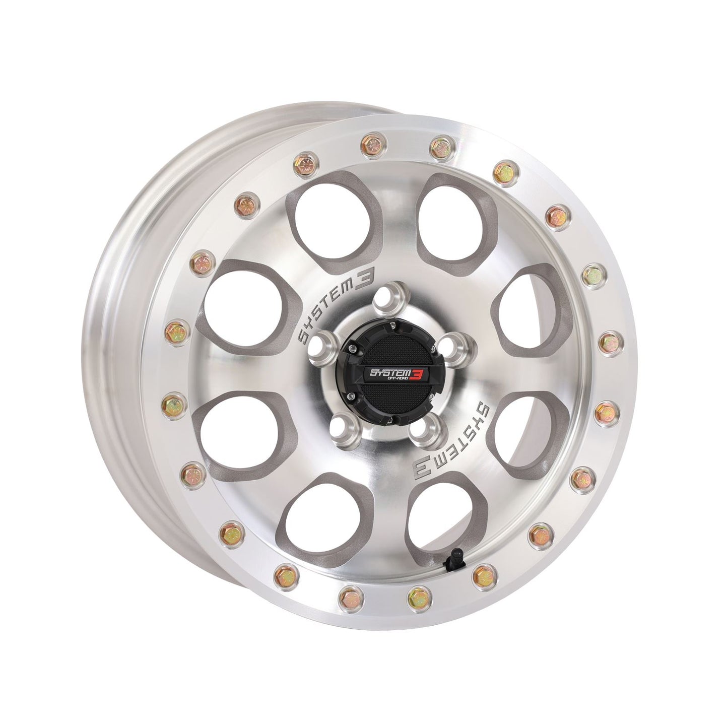 System 3 SB-7 Beadlock Wheel - 15X7 5/4.5 6+1 - Machined 15S3-7845_1308601