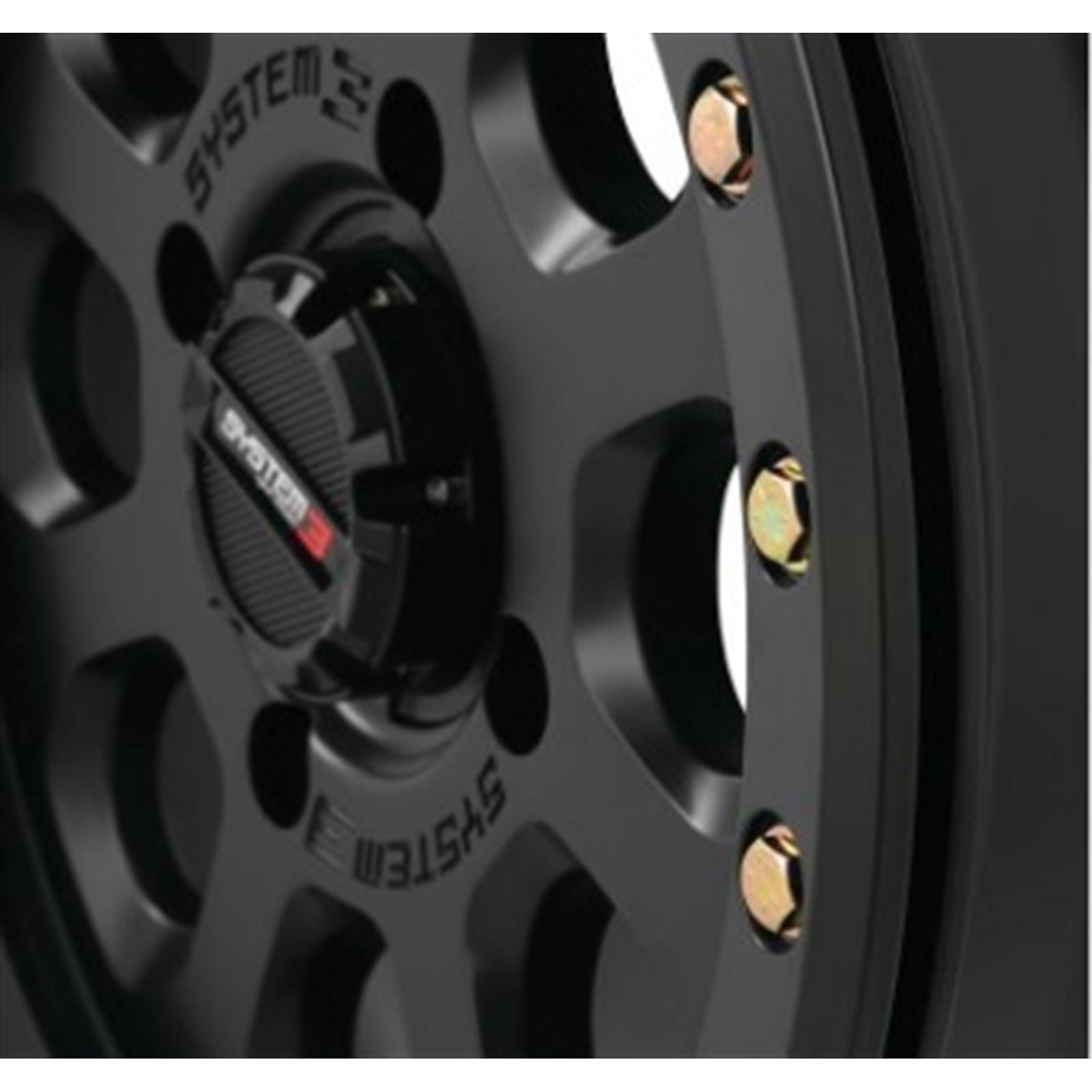 System 3 SB-7 Beadlock Wheel - 15x10, 4/137, 5+5 - Matte Black 15S3-75371_979205