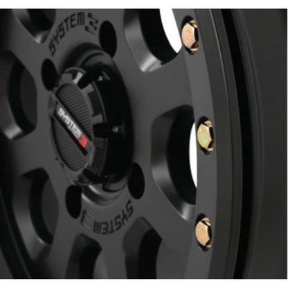 System 3 SB-7 Beadlock Wheel - 15x10, 4/137, 5+5 - Matte Black 15S3-75371_979205
