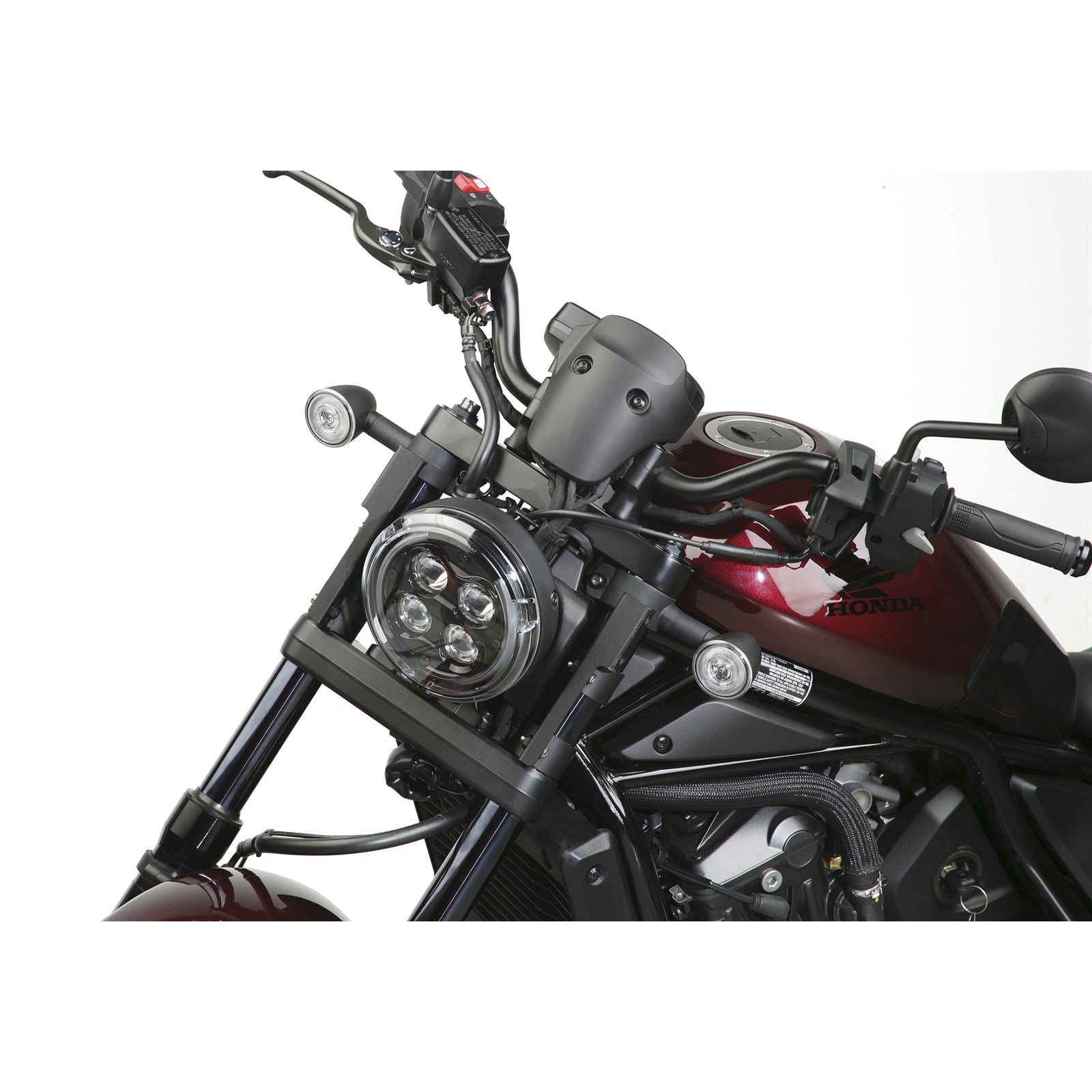 National Cycle Heavy Duty Mount Kit Narrow for Honda Rebel 1100 '21-22 - Black KIT-CJS_872235