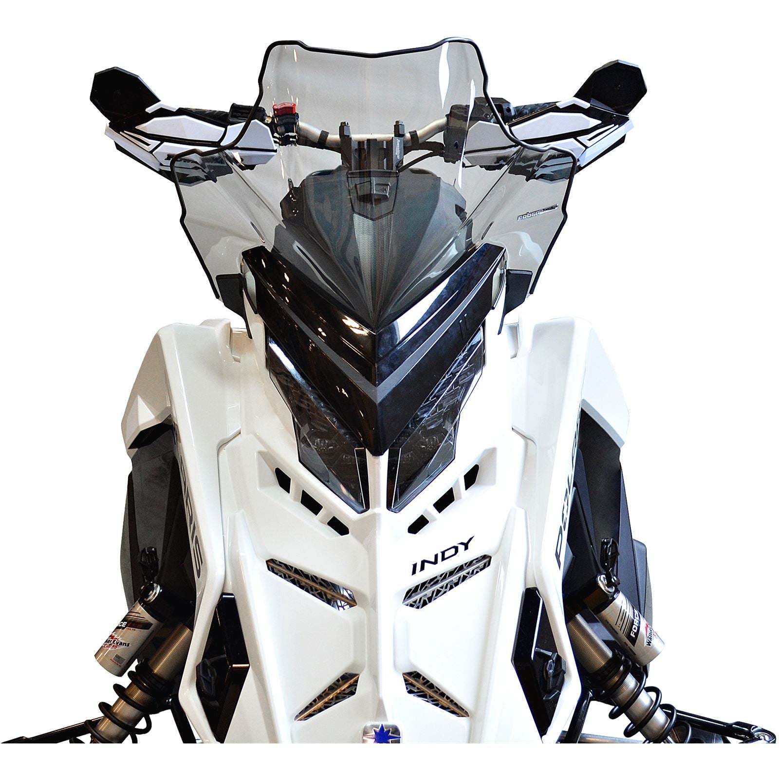 Powermadd Cobra Windshield Low Smoke 15" for '20-22 Polaris Matryx Chassis 14621_867399