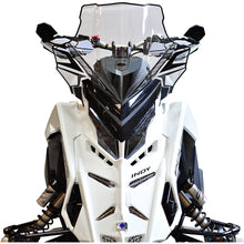 Powermadd Cobra Windshield - Mid - Clear/Black - 18" - for Polaris Matryx 14630_867327
