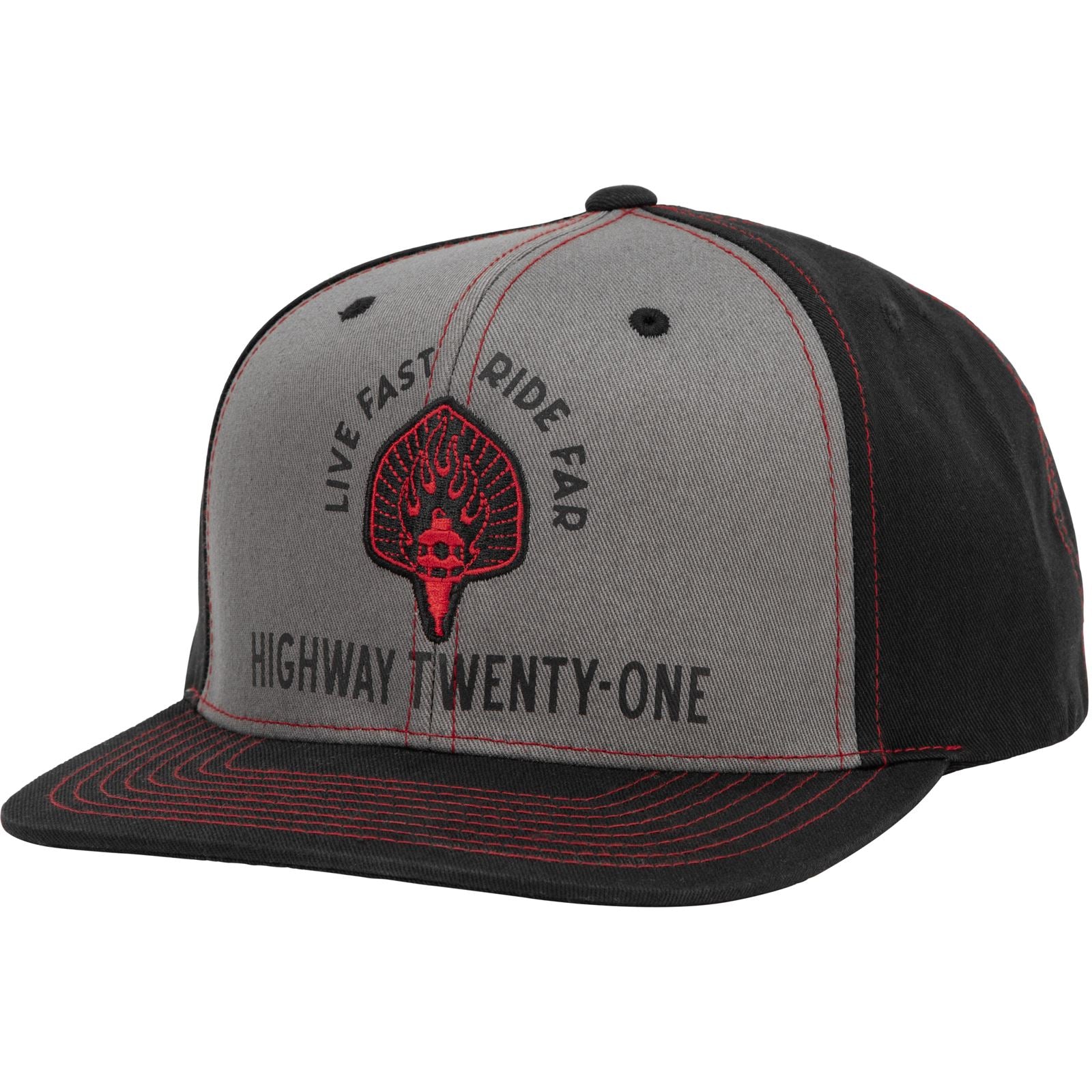 Highway 21 Ranger Hat Black/Grey 489-2008_867498