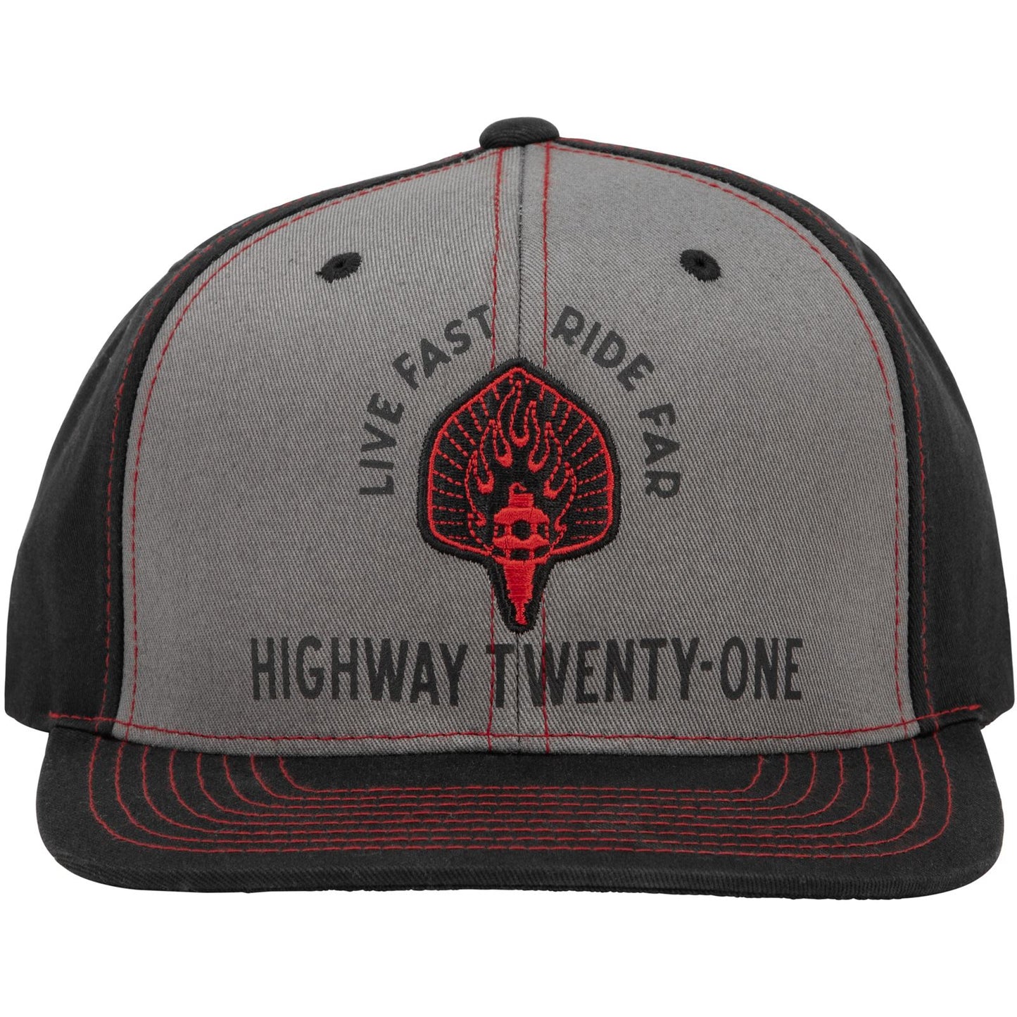Highway 21 Ranger Hat Black/Grey 489-2008_867475