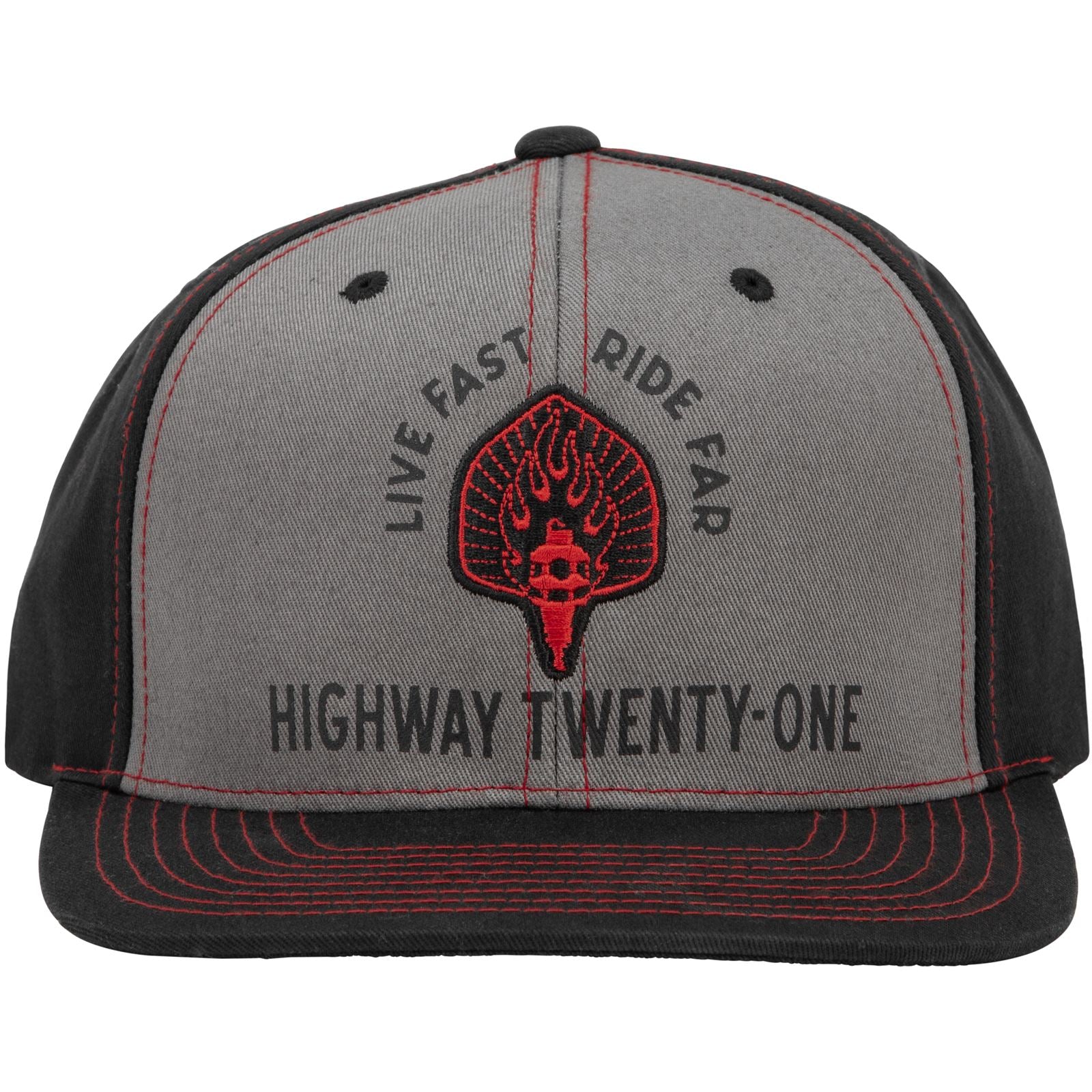 Highway 21 Ranger Hat Black/Grey 489-2008_867475