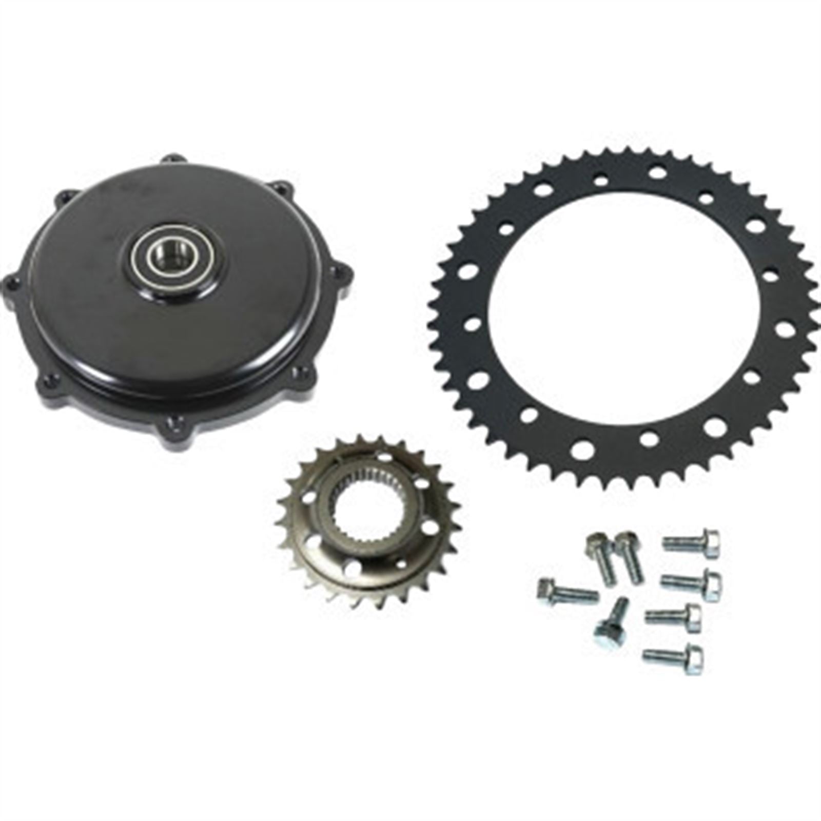 Drag Specialties Conversion Sprocket Kit - Black - '17-'23 1210-2665_1524175