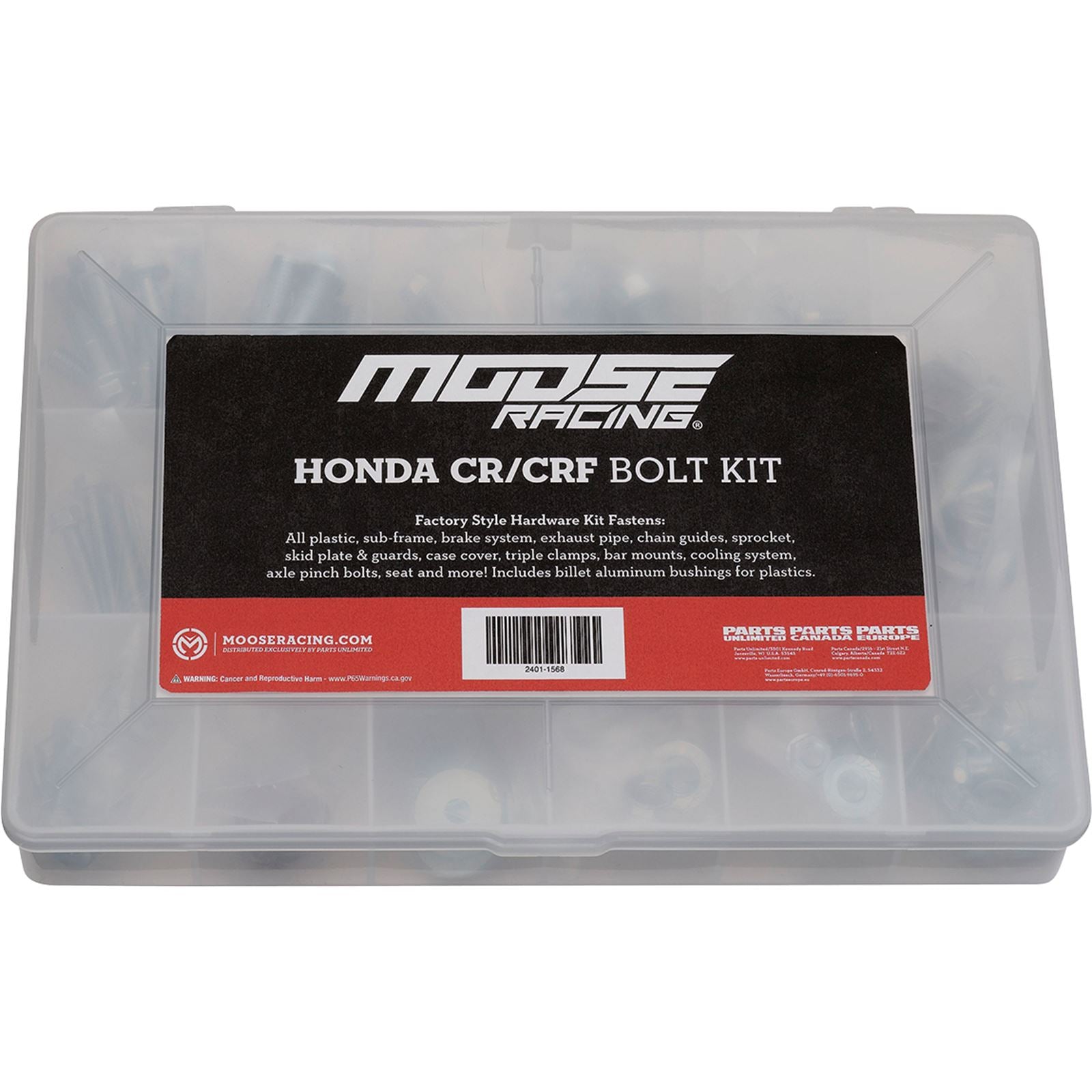 Moose Offroad Bolt Kit for Honda CR/CRF BKP-03_1097789