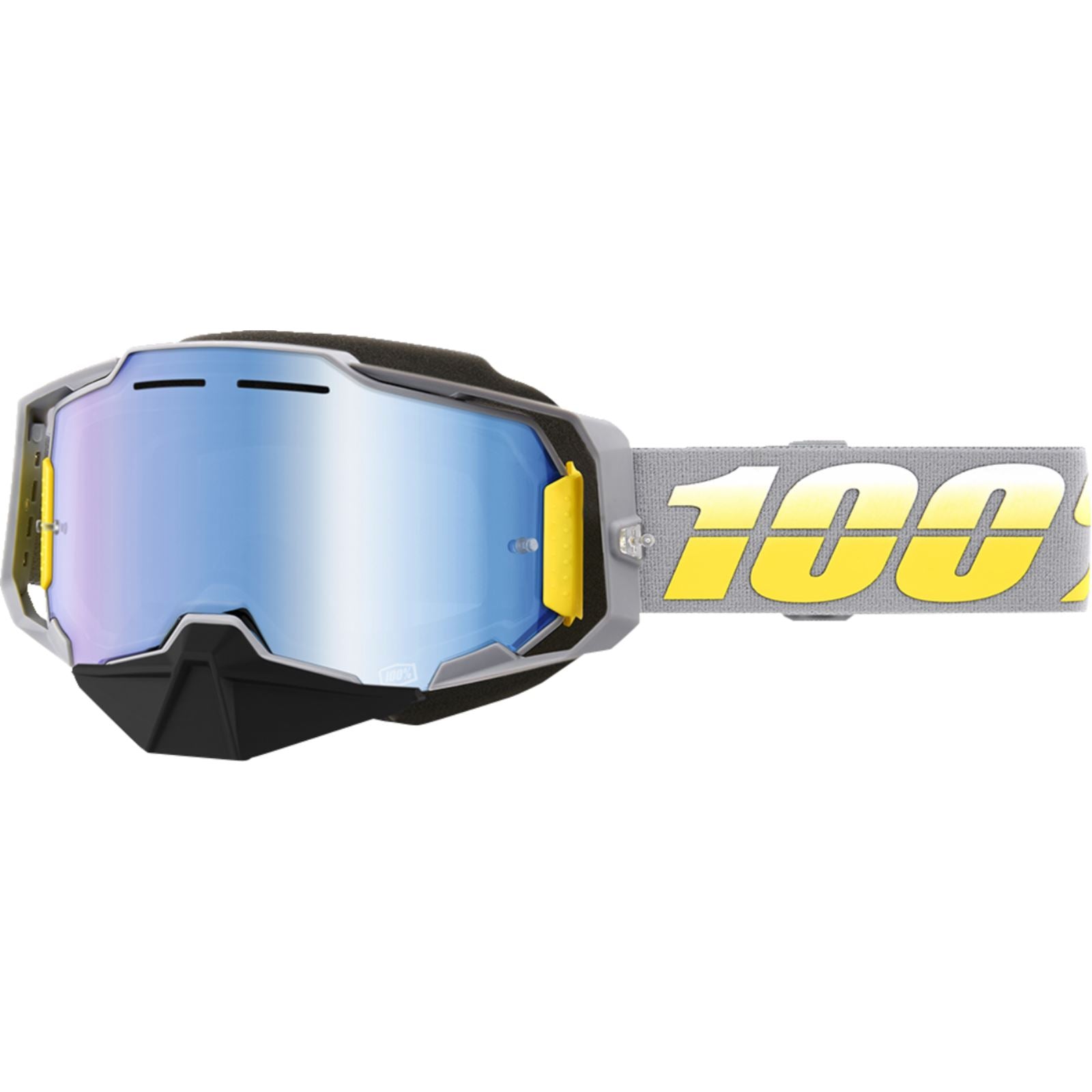 100% Armega Snow Goggles - Complex - Blue Mirror Lens 50008-00005_1396417