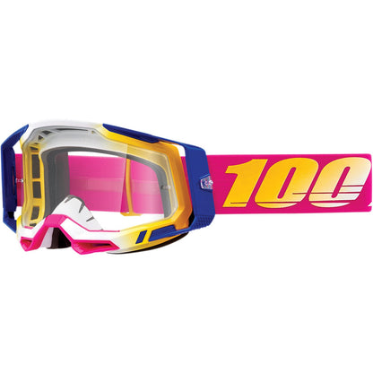 100% Racecraft 2 Goggles - Mission - Clear 50009-00012_867543