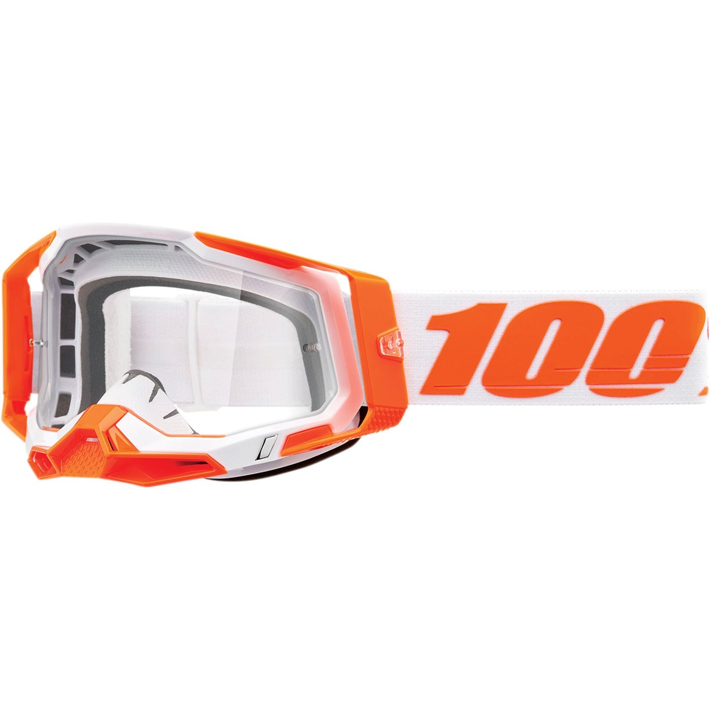 100% Racecraft 2 Goggles - Orange - Clear 50009-00013_867545