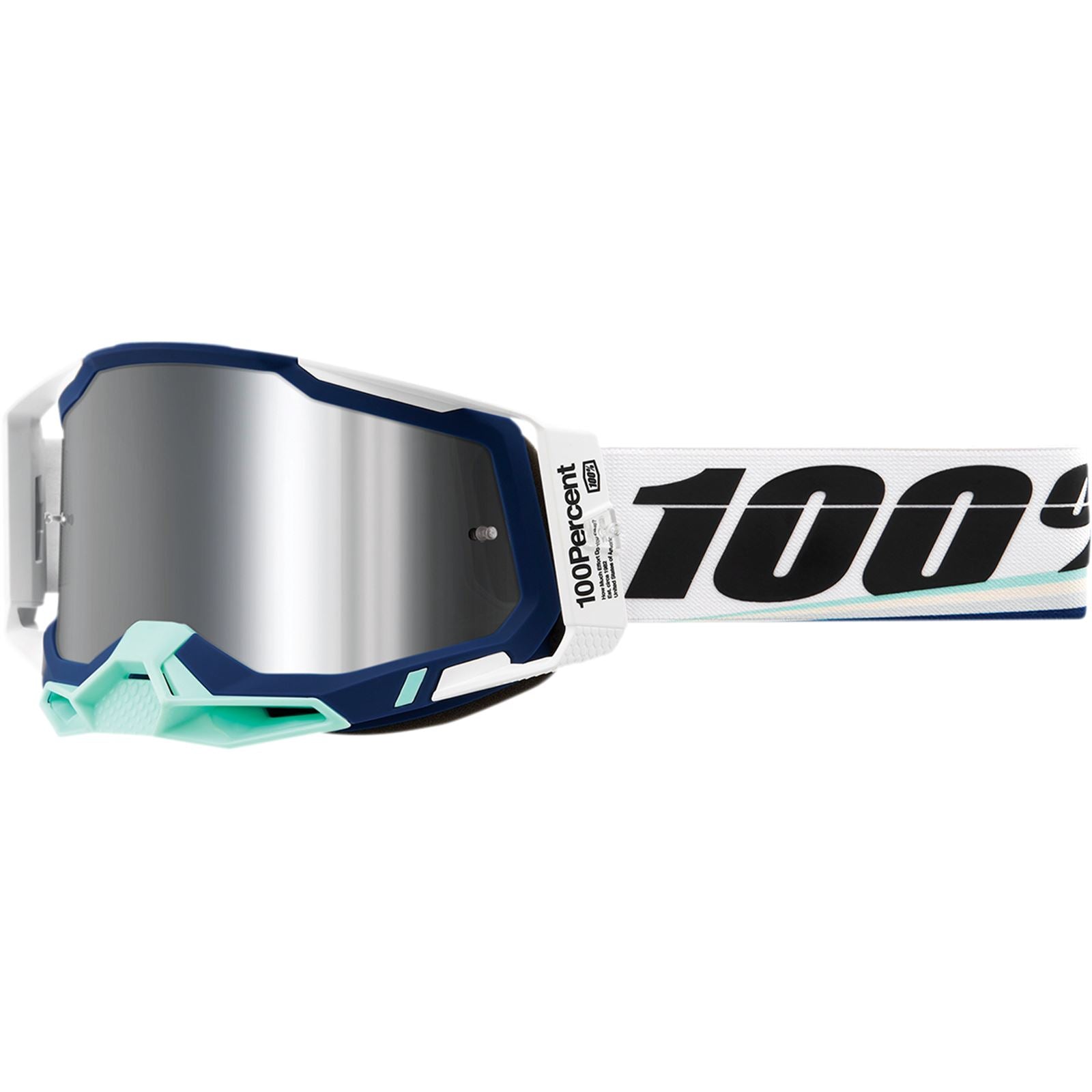 100% Racecraft 2 Goggles - Arsham - Silver Mirror 50010-00011_867525