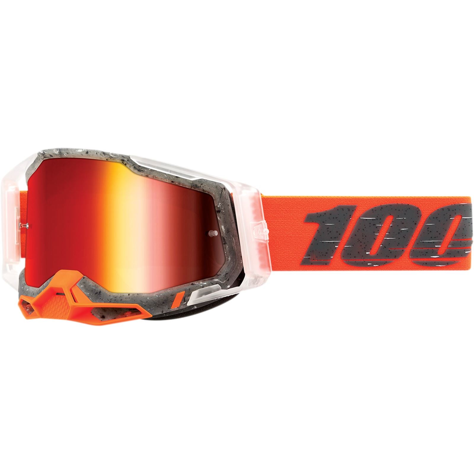 100% Racecraft 2 Goggles - Schrute - Red Mirror 50010-00014_867506