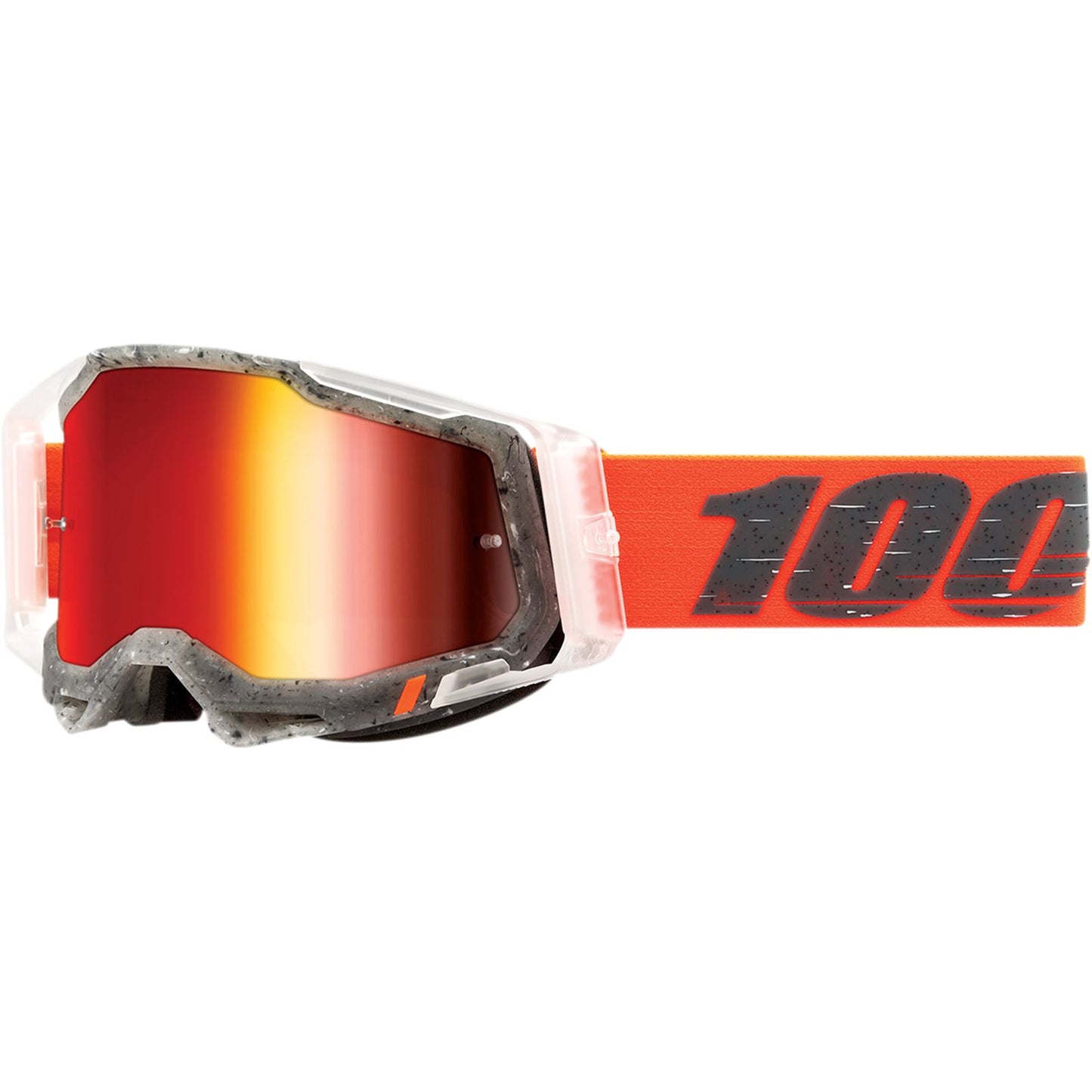 100% Racecraft 2 Goggles - Schrute - Red Mirror 50010-00014_867507