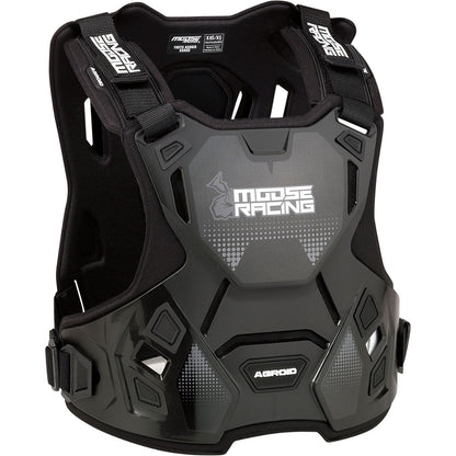 Moose Offroad Youth Agroid™ Chest Guard - Black - 2XS/XS 2701-1115_867592