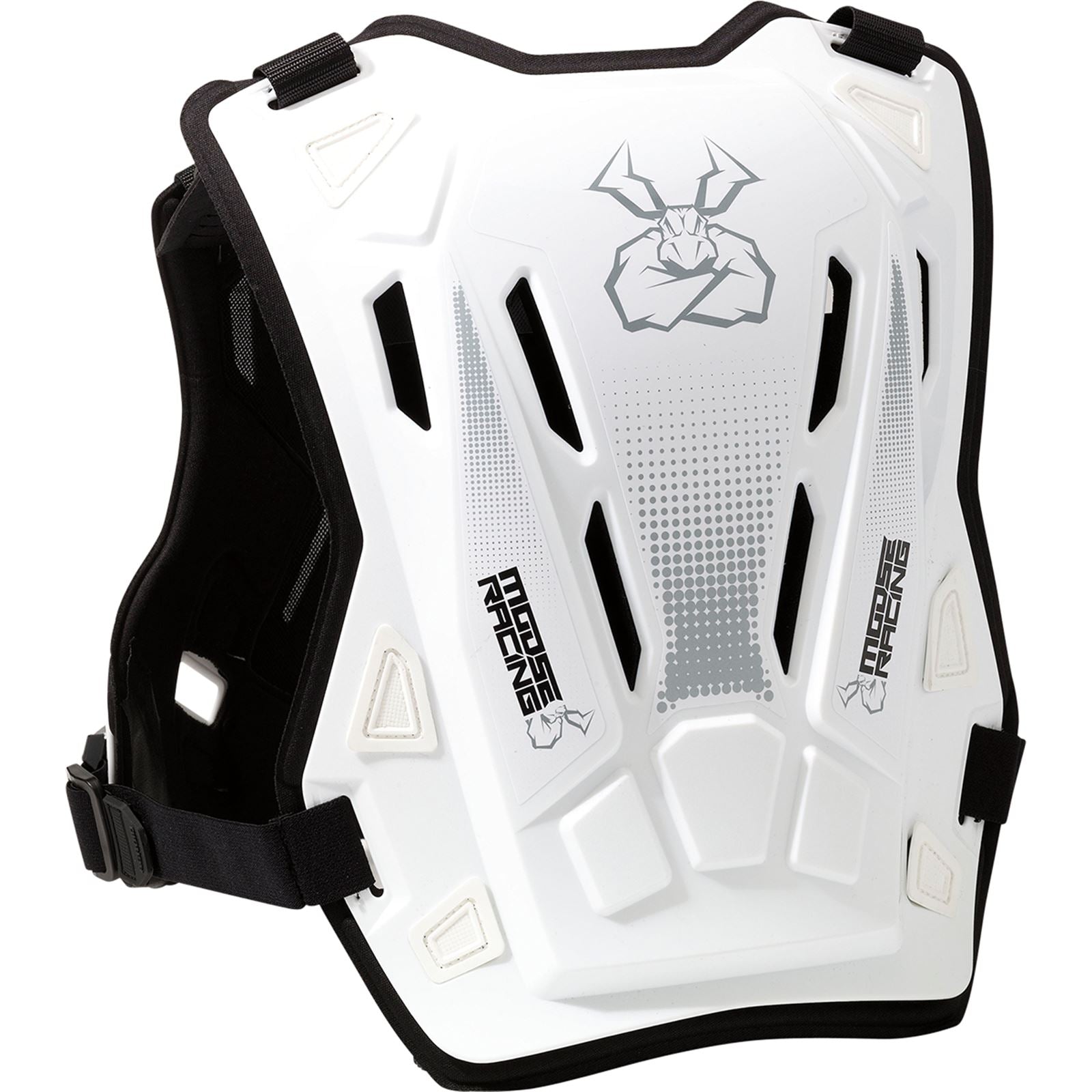 Moose Offroad Youth Agroid™ Chest Guard - White - Small/Medium 2701-1118_867576