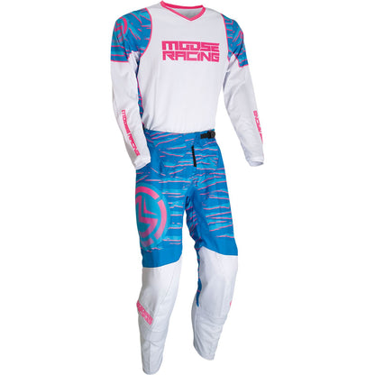 Moose Offroad Qualifier Pants - Blue/Pink_867556