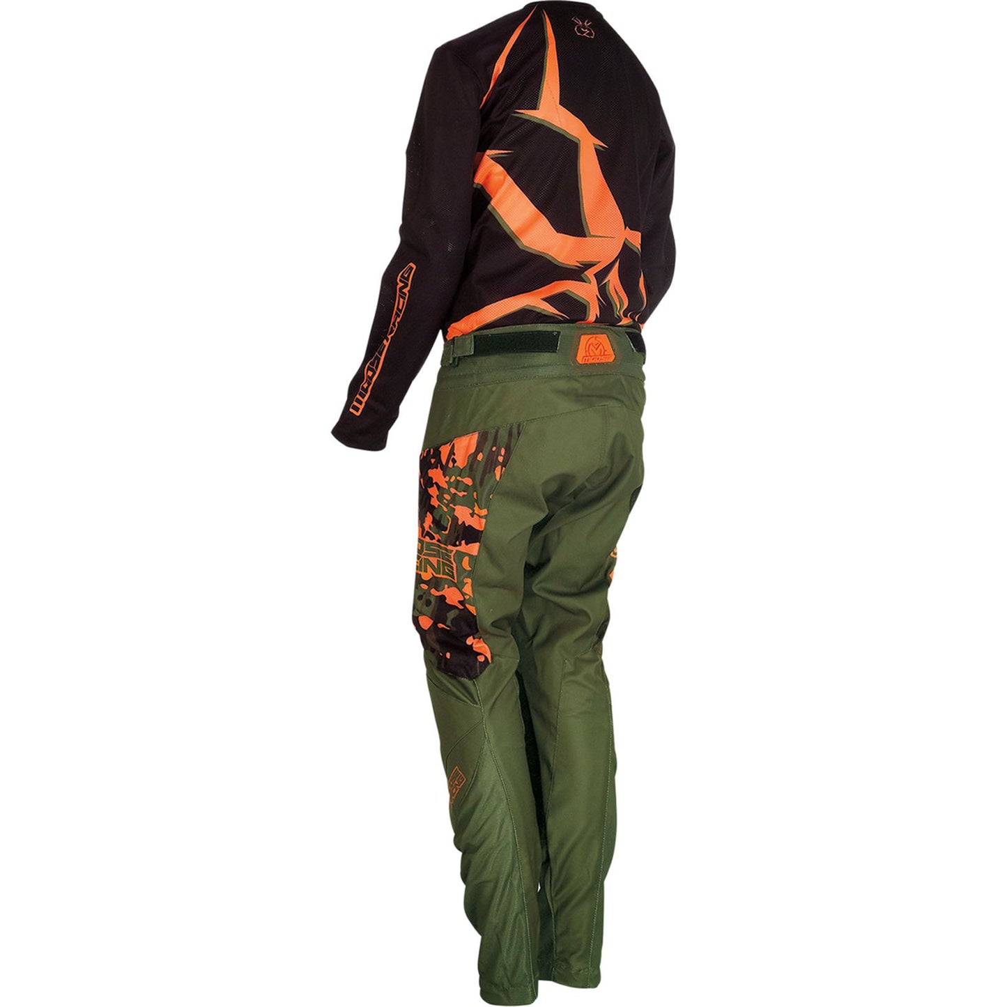 Youth Agroid Pants - Olive/Orange - 22_867939