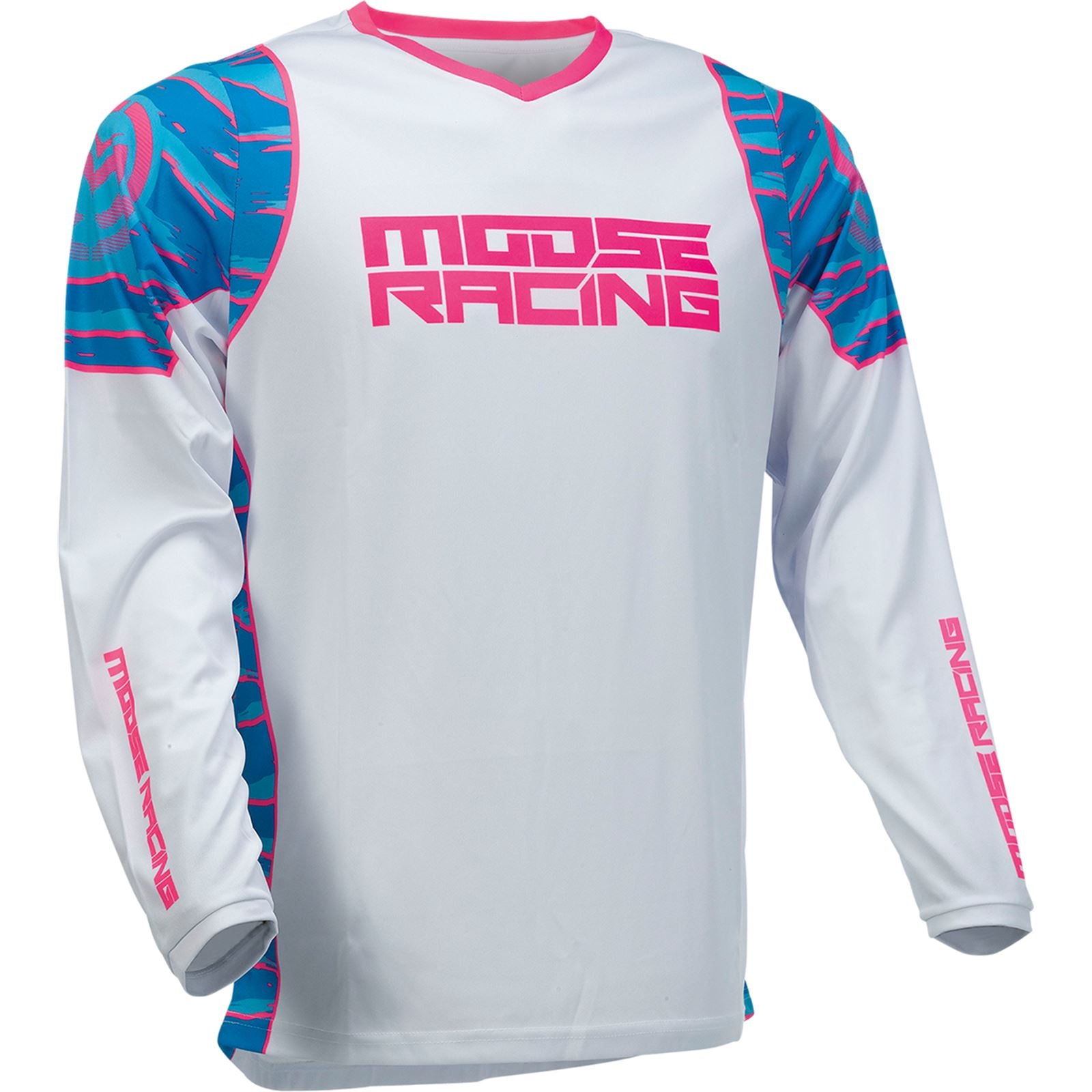 Moose Offroad Qualifier Jersey - Blue/Pink _867923