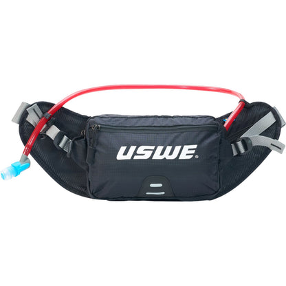 UsWe Zulo 2 Waist Belt Pack - Carbon Black - 2/Liter [MPN: V-2024301]_1441943