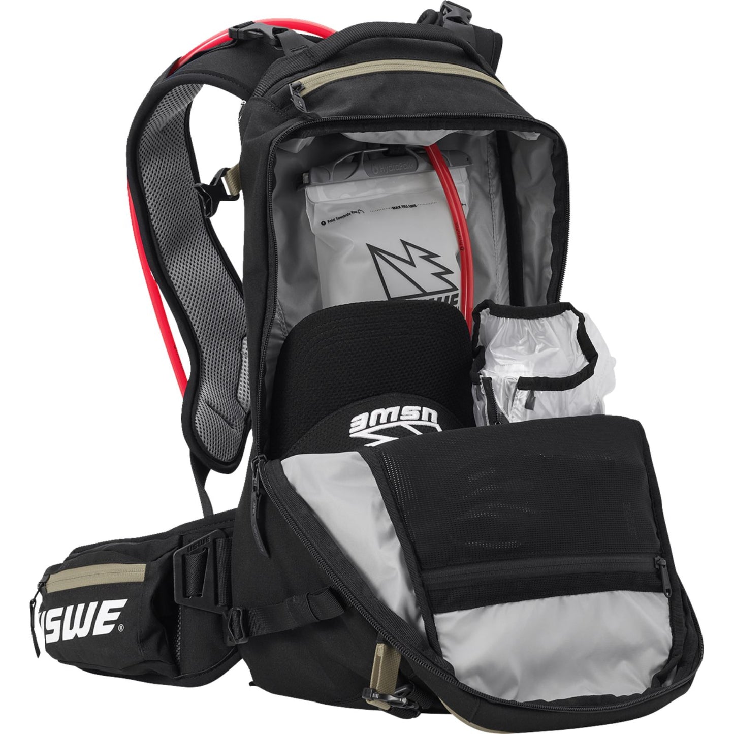 UsWe Core Hydration Compatible Dual Sport Daypack - Mud Green - 25/Liter [MPN: V-2253337]_1441921