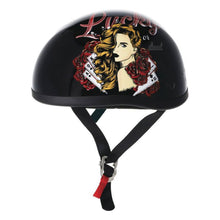 Skid Lid Helmets Original Lucky Lady Helmet - Black - Small 649519_1166529