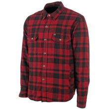 Speed And Strength Men's Black Nine Reinforced Moto Shirt - Red_938797
