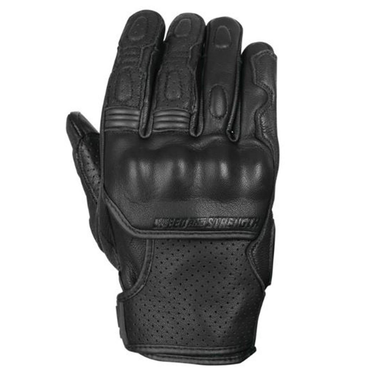 Speed And Strength Men's Twist Of Fate Leather Glove Black_895583