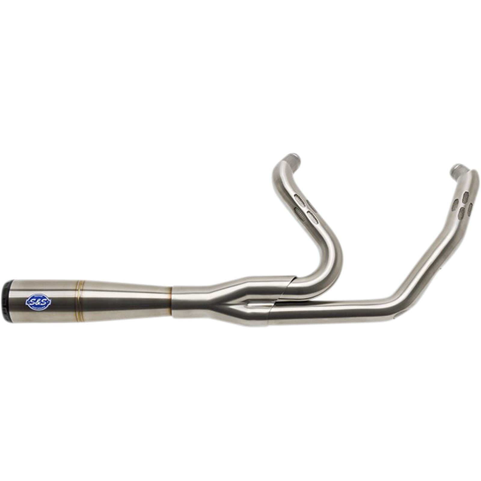 S&S Cycle Diamondback 2-1 Race Only Exhaust System - Stainless Steel 550-1000_1065351