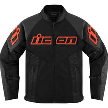 Icon Mesh AF™ Leather Jacket - Black/Red_868584