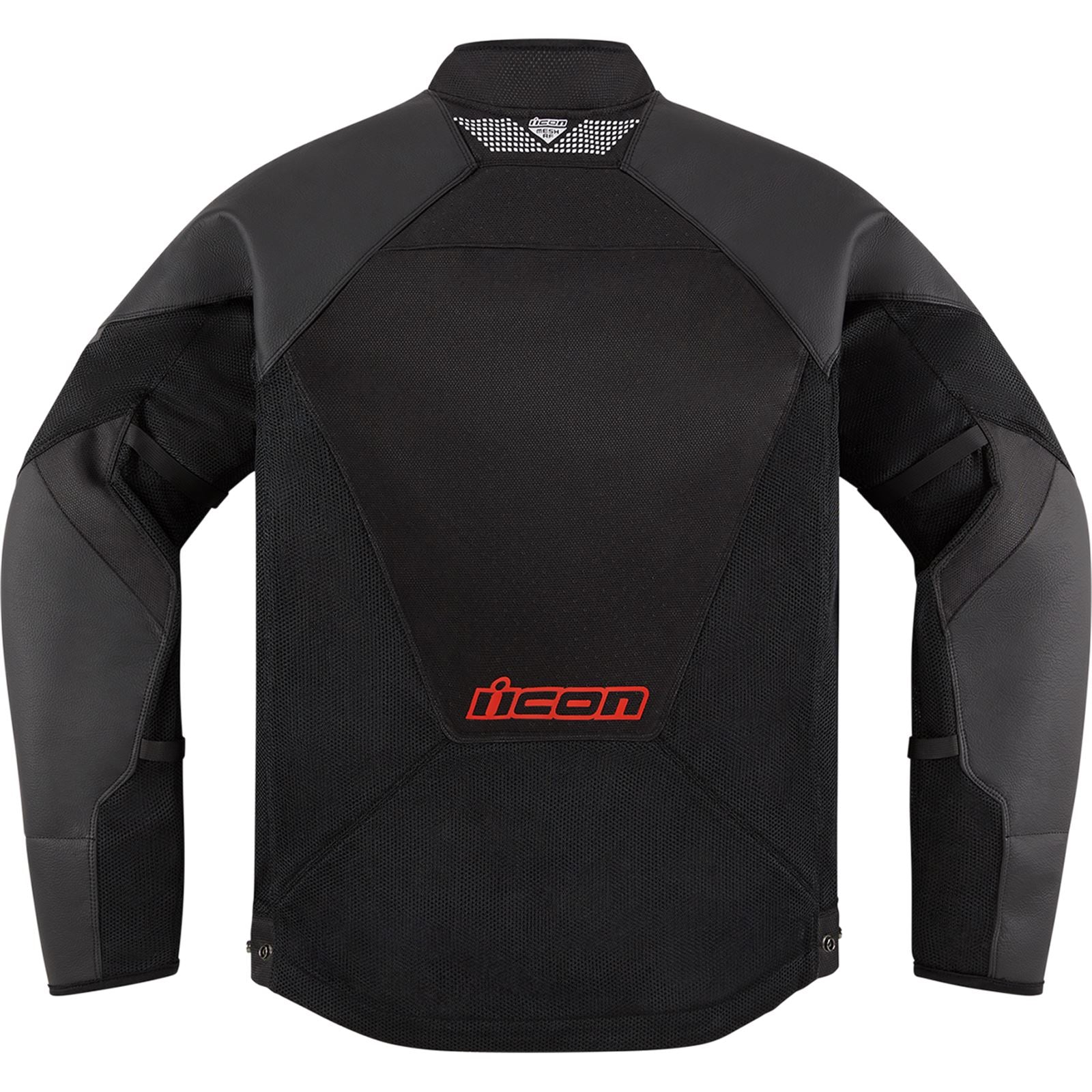 Icon Mesh AF™ Leather Jacket - Black/Red_868585