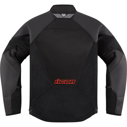 Icon Mesh AF™ Leather Jacket - Black/Red_868585