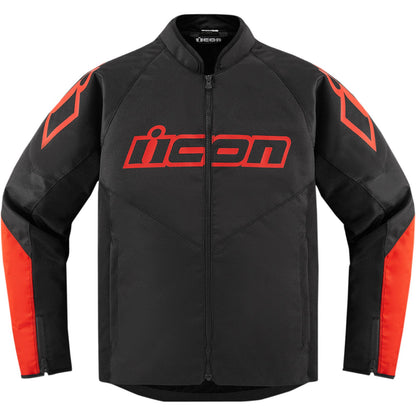 Icon Hooligan™ CE Jacket - Black/Orange _868493